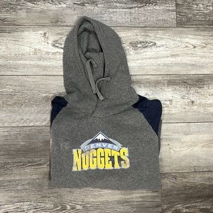 Denver Nuggets old logo fanatics hoodie women’s M